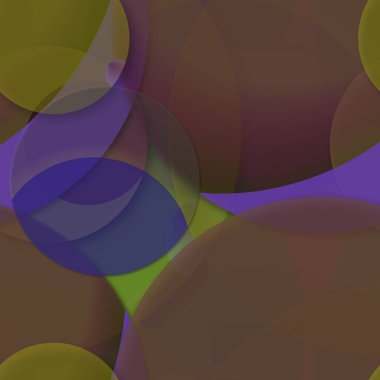 Daire saydam arka plan - eğilim seamless modeli.