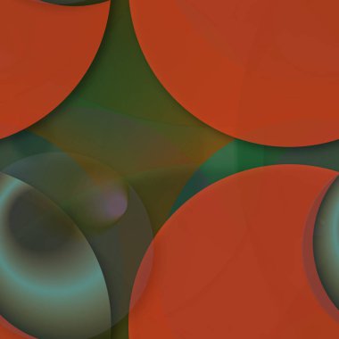 Daire saydam arka plan - eğilim seamless modeli.