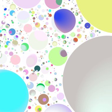 Çok renkli geometrik daire arka plan seamless modeli.