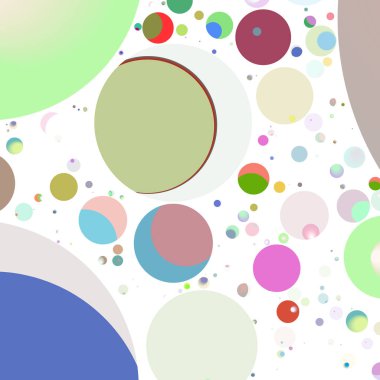 Daire saydam arka plan - eğilim seamless modeli.