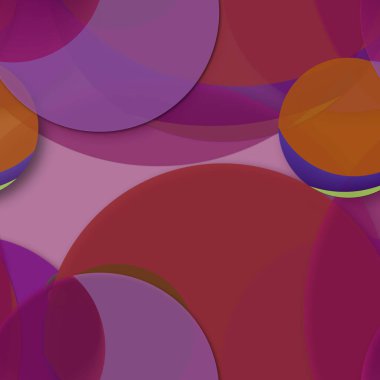 Daire saydam arka plan - eğilim seamless modeli.