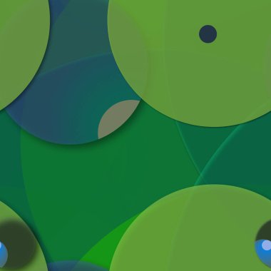 Daire saydam arka plan - eğilim seamless modeli.