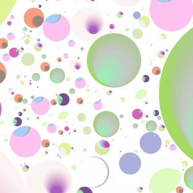 Çok renkli geometrik daire arka plan seamless modeli.