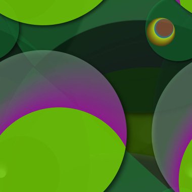 Çok renkli geometrik daire arka plan seamless modeli.