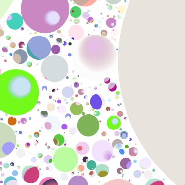 Çok renkli geometrik daire arka plan seamless modeli.