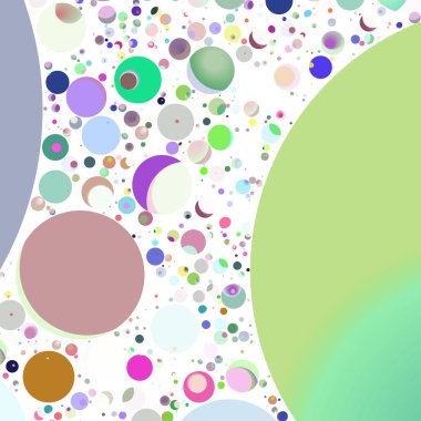 Çok renkli geometrik daire arka plan seamless modeli.