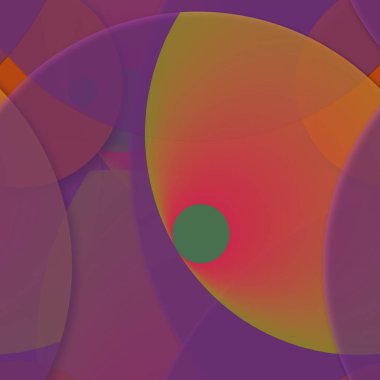 Daire saydam arka plan - eğilim seamless modeli.