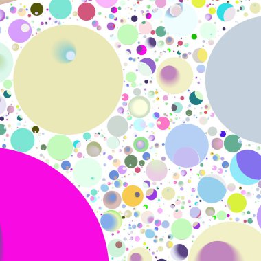 Çok renkli geometrik daire arka plan seamless modeli.