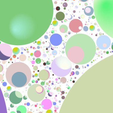 Çok renkli geometrik daire arka plan seamless modeli.