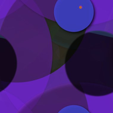 Çok renkli geometrik daire arka plan seamless modeli.