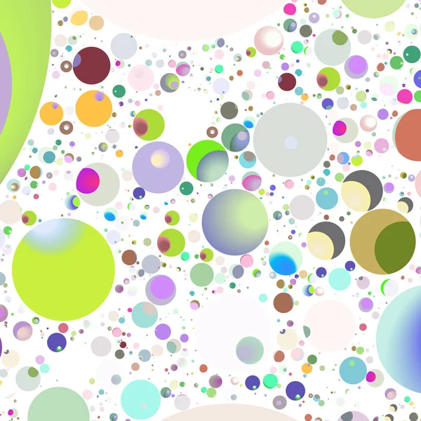 Çok renkli geometrik daire arka plan seamless modeli.