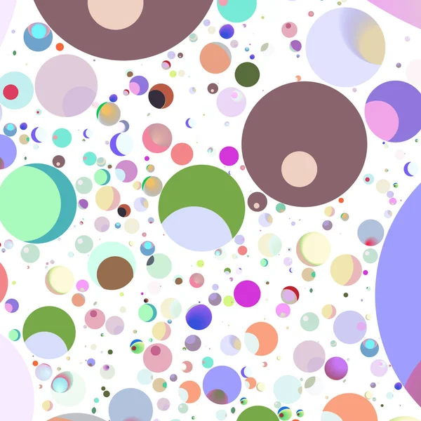 Çok renkli geometrik daire arka plan seamless modeli.