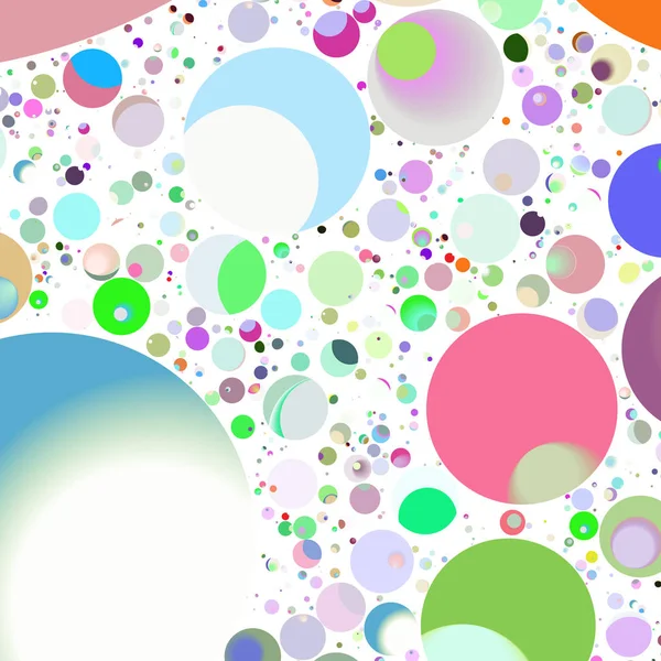 Çok renkli geometrik daire arka plan seamless modeli.