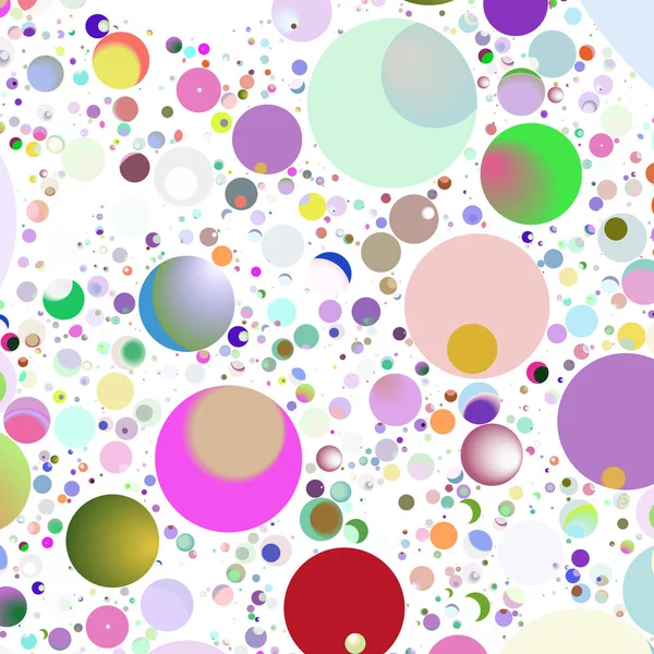 Çok renkli geometrik daire arka plan seamless modeli.