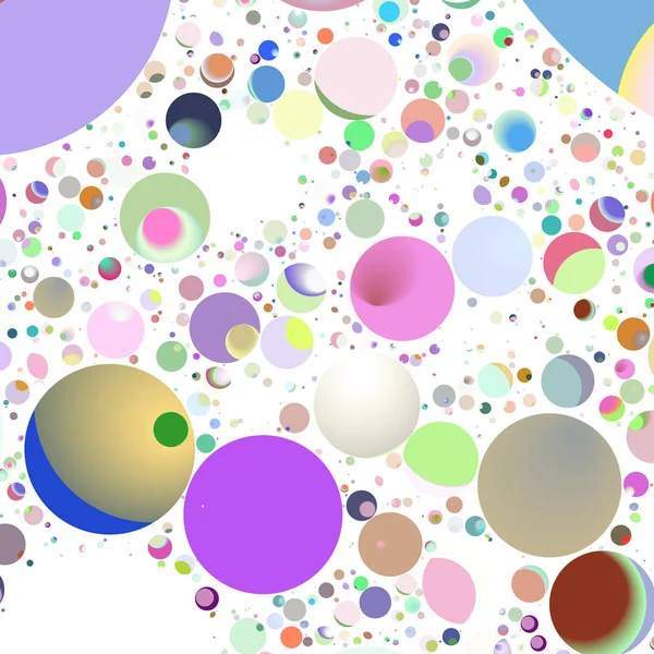 Çok renkli geometrik daire arka plan seamless modeli.