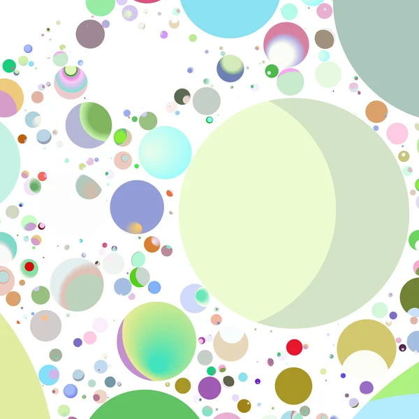 Çok renkli geometrik daire arka plan seamless modeli.