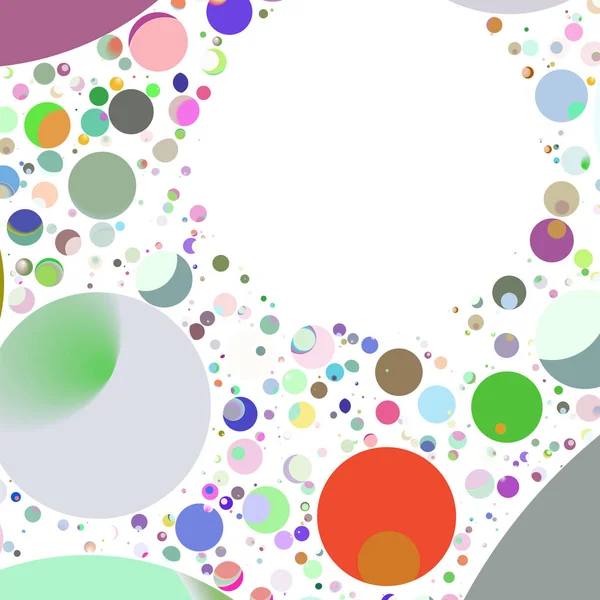 Daire saydam arka plan - eğilim seamless modeli.