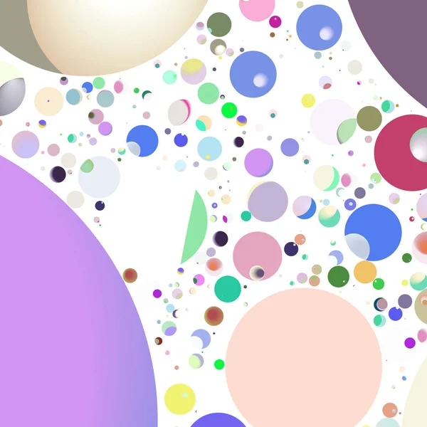 Çok renkli geometrik daire arka plan seamless modeli.