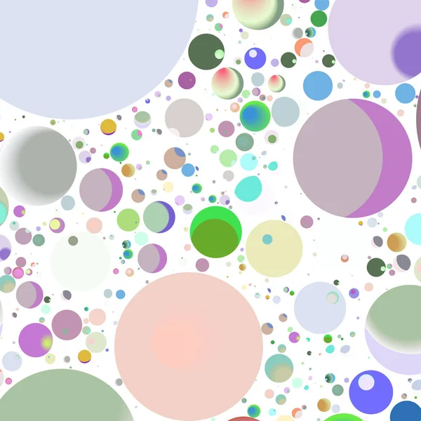 Çok renkli geometrik daire arka plan seamless modeli.