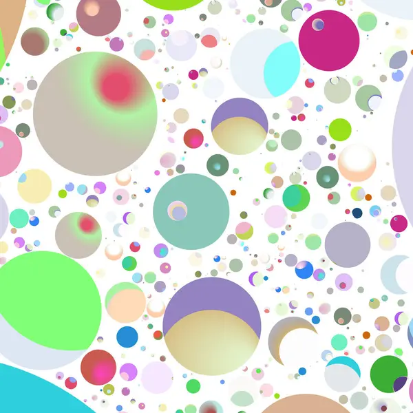 Daire saydam arka plan - eğilim seamless modeli.