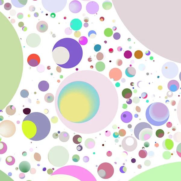 Çok renkli geometrik daire arka plan seamless modeli.