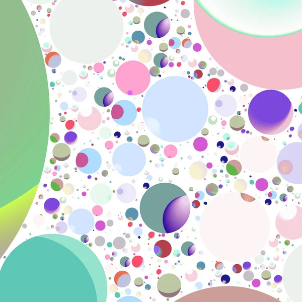 Çok renkli geometrik daire arka plan seamless modeli.