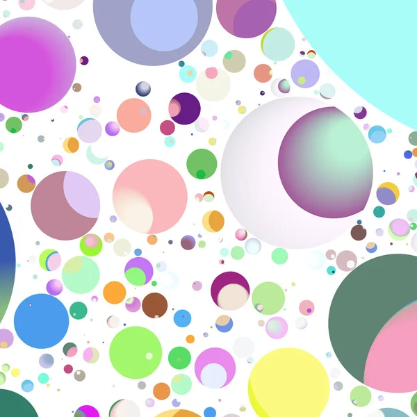 Daire saydam arka plan - eğilim seamless modeli.