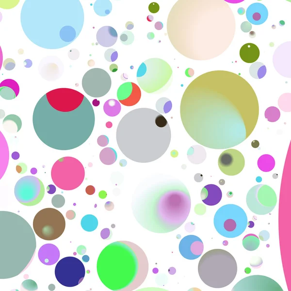 Çok renkli geometrik daire arka plan seamless modeli.