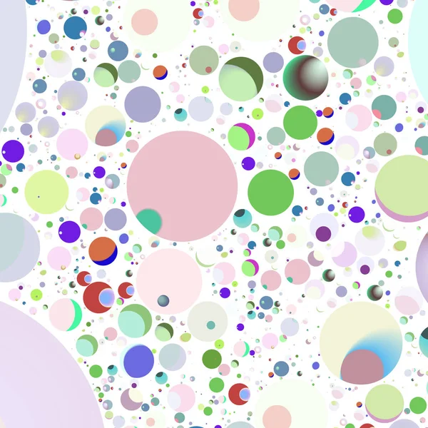 Çok renkli geometrik daire arka plan seamless modeli.