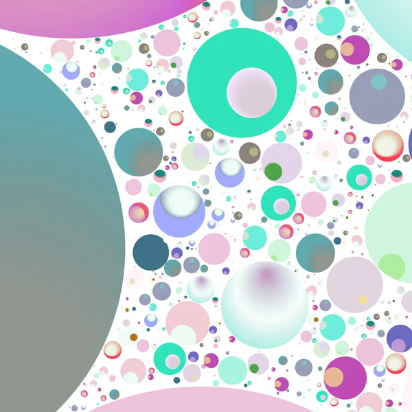 Çok renkli geometrik daire arka plan seamless modeli.