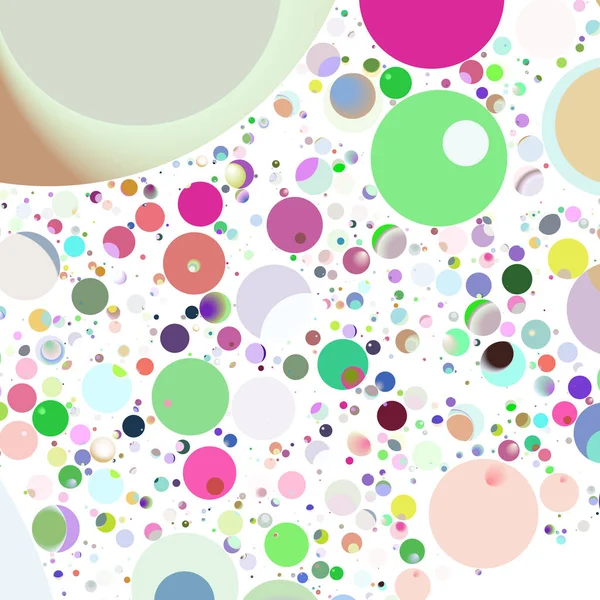 Çok renkli geometrik daire arka plan seamless modeli.