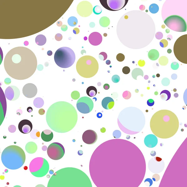 Çok renkli geometrik daire arka plan seamless modeli.