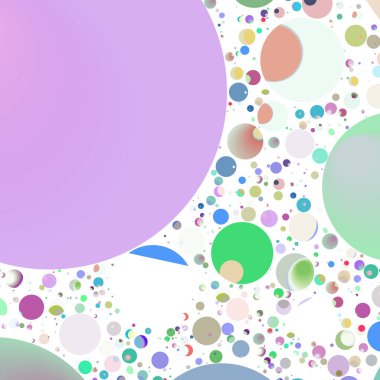 Daire saydam arka plan - eğilim seamless modeli.