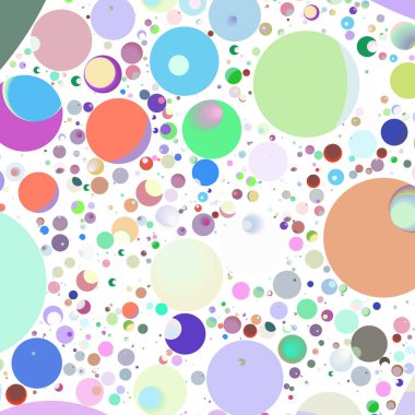 Daire saydam arka plan - eğilim seamless modeli.