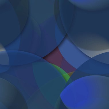 Daire saydam arka plan - eğilim seamless modeli.