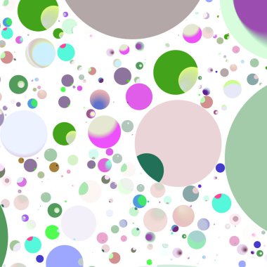 Daire saydam arka plan - eğilim seamless modeli.