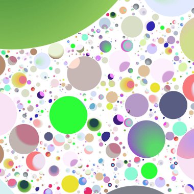 Daire saydam arka plan - eğilim seamless modeli.