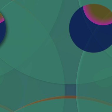 Daire saydam arka plan - eğilim seamless modeli.