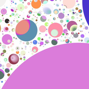 Daire saydam arka plan - eğilim seamless modeli.