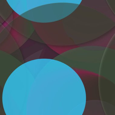 Daire saydam arka plan - eğilim seamless modeli.