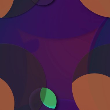 Daire saydam arka plan - eğilim seamless modeli.