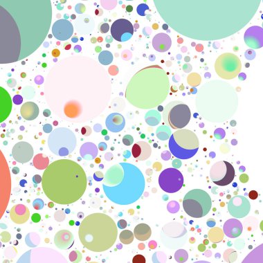 Daire saydam arka plan - eğilim seamless modeli.