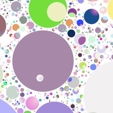 Daire saydam arka plan - eğilim seamless modeli.