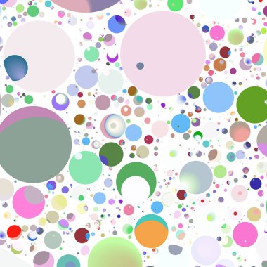 Daire saydam arka plan - eğilim seamless modeli.