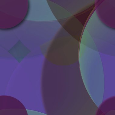 Daire saydam arka plan - eğilim seamless modeli.