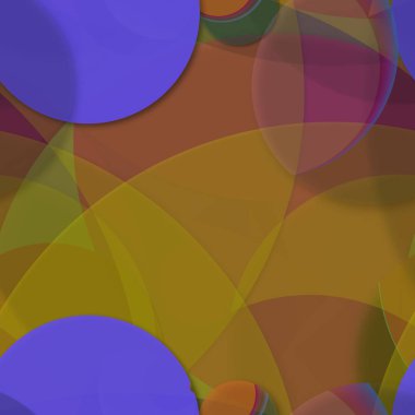 Daire saydam arka plan - eğilim seamless modeli.