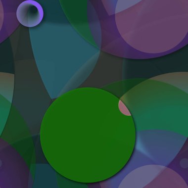 Daire saydam arka plan - eğilim seamless modeli.