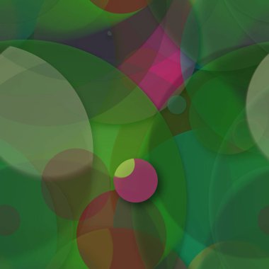 Daire saydam arka plan - eğilim seamless modeli.