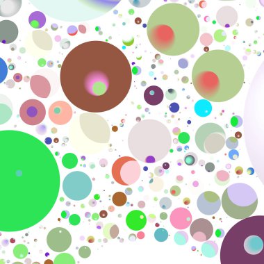 Daire saydam arka plan - eğilim seamless modeli.