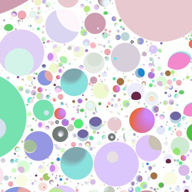 Daire saydam arka plan - eğilim seamless modeli.